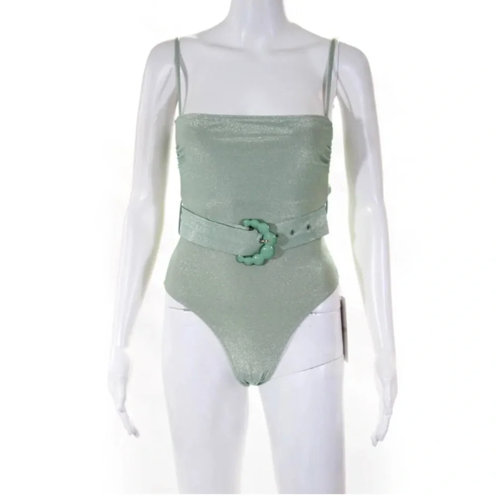 NWT Shani Shemer Swimwear Reef Bandeau designer one piece swimsuit bathing suit - Picture 5 of 16